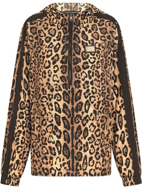 dolce gabbana leopard hoodie|d&g hoodie.